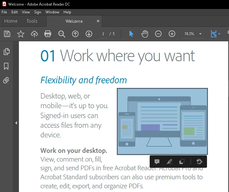 modifier le texte et les images dans Adobe Acrobat