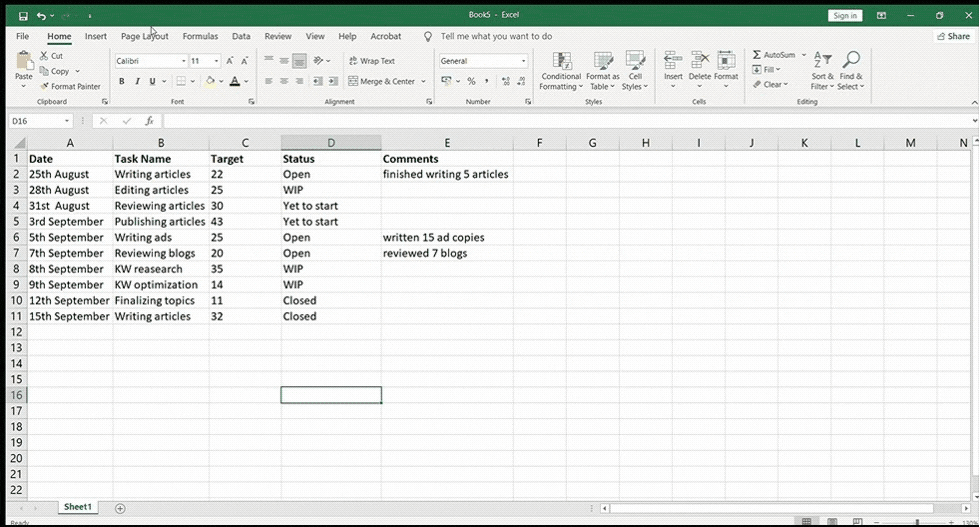 Căn chỉnh văn bản trong sổ làm việc Excel