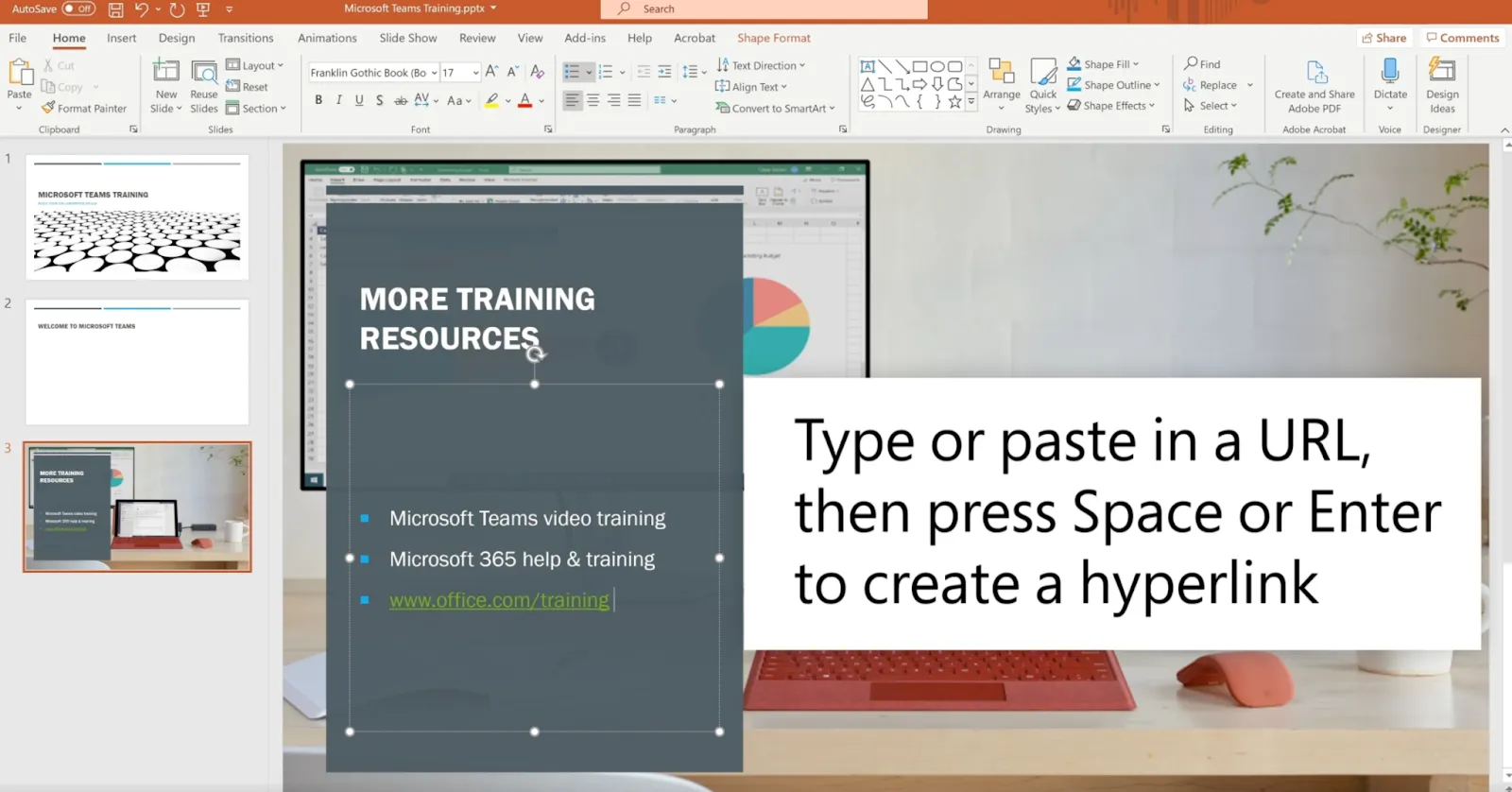 Enlaces de Microsoft PowerPoint: Google Slides frente a PowerPoint