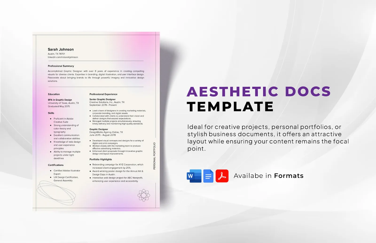 Il modello Docs estetico: modelli estetici dei Documenti Google