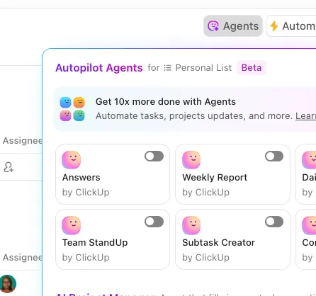 Autopilot Agent Builder