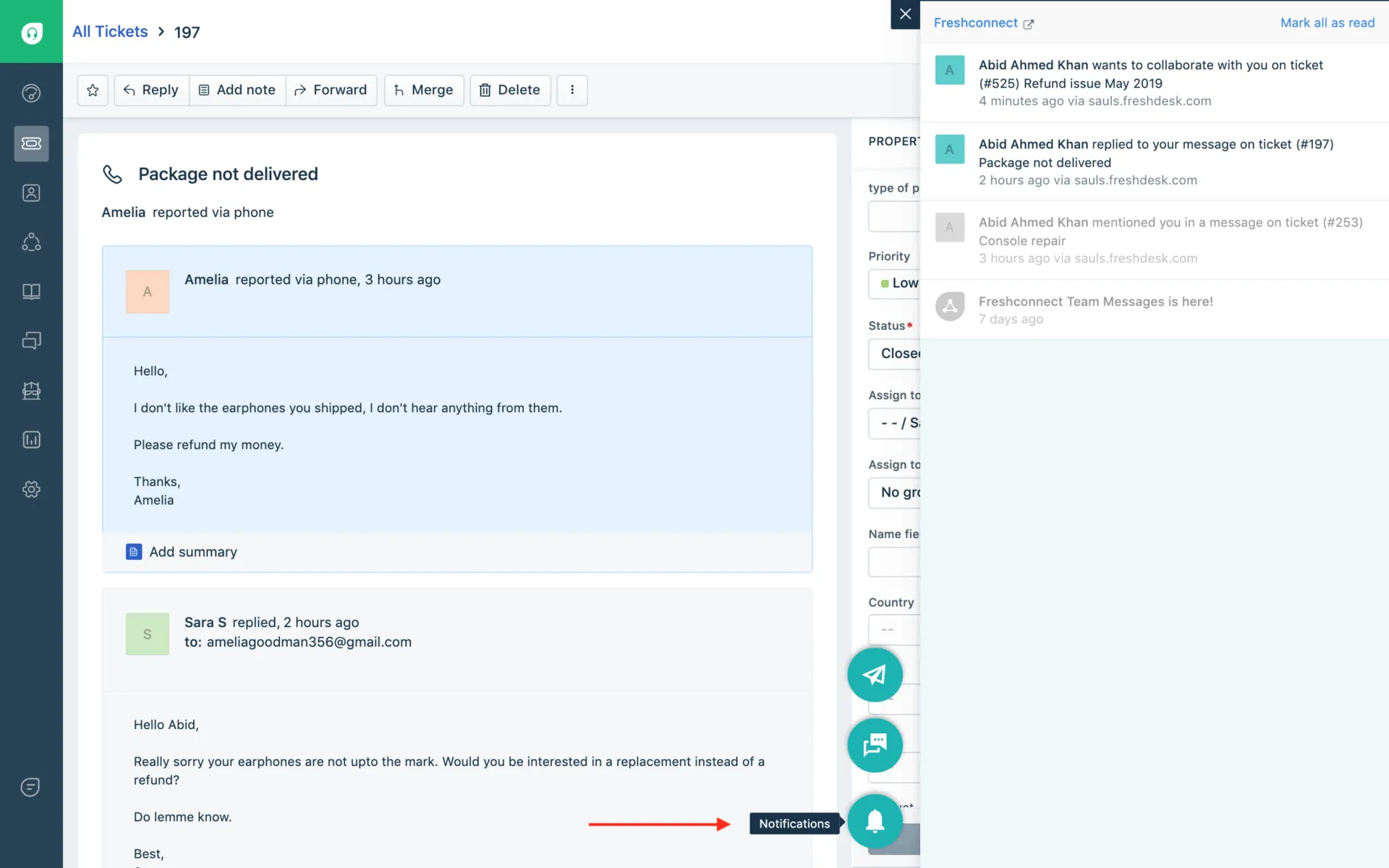 Freshdesk: Kundenservice für Clients