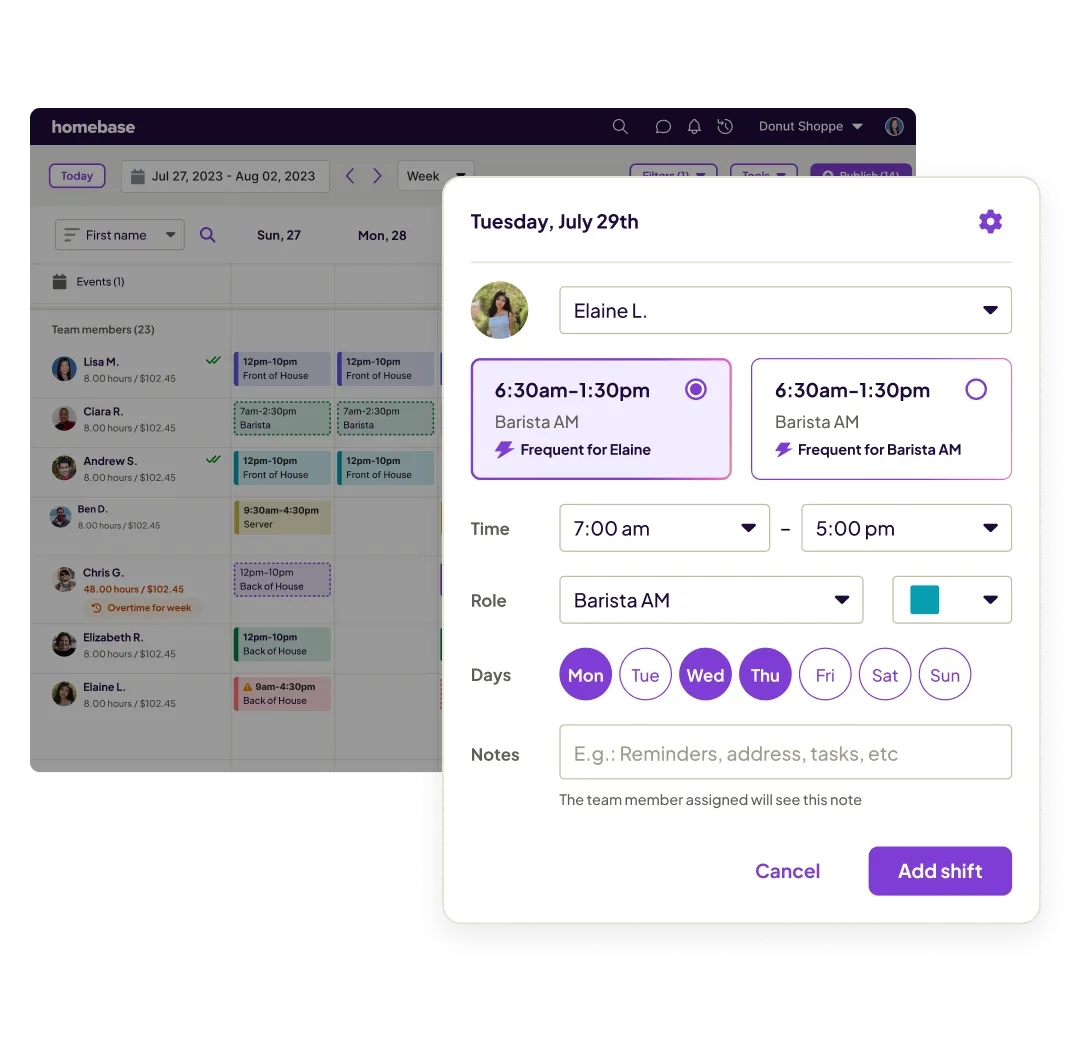 Software de programação com recurso de arrastar e soltar: Homebase