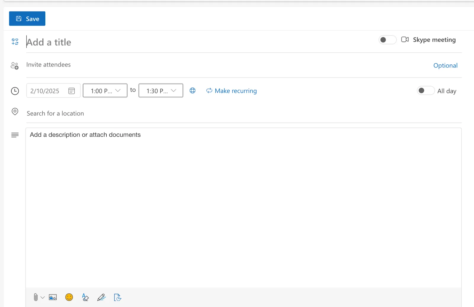Naplánujte schůzku v aplikaci Microsoft Teams z aplikace Outlook