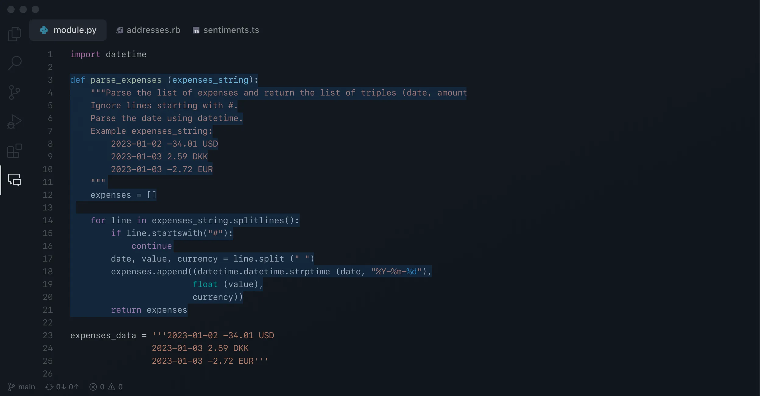 Coding platform on GitHub