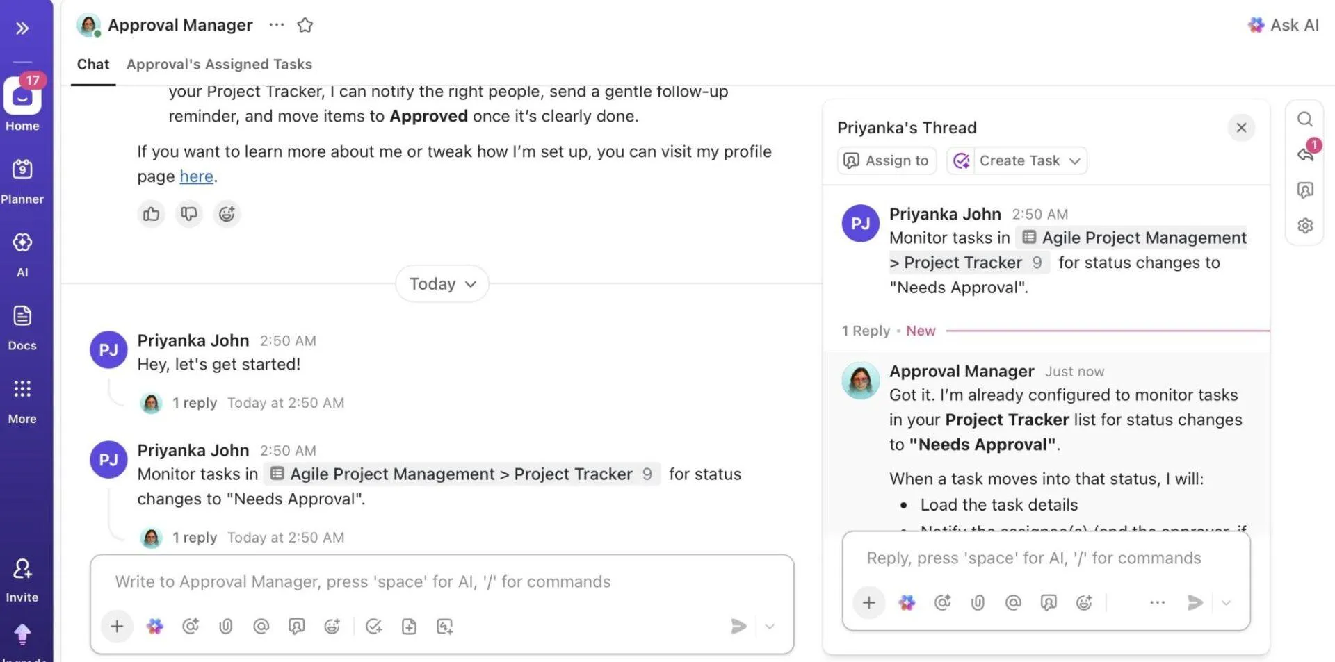 Super agente Approval Manager: approvazioni automatizzate che applicano le politiche aziendali con supervisione umana integrata