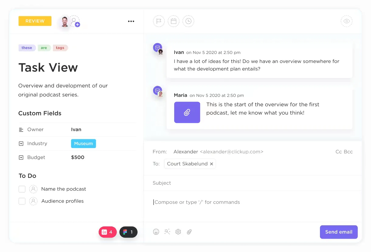 ClickUp's Sales CRM: AI ในการขาย B2B