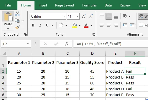 Koşullu mantıkla etiketleme [IF]: Excel hile sayfası