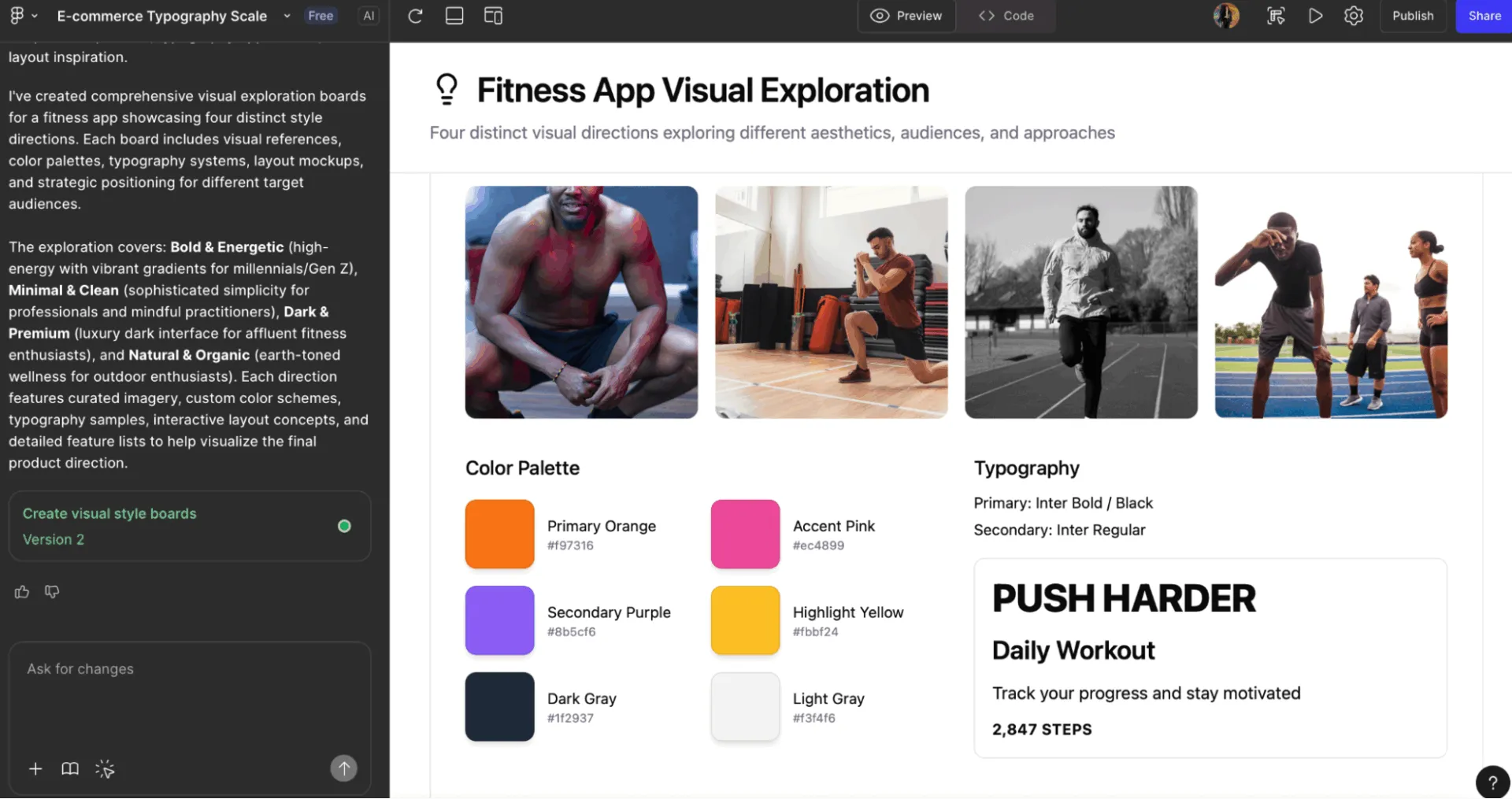 Indicaciones de Figma IA para diseñar desde cero.