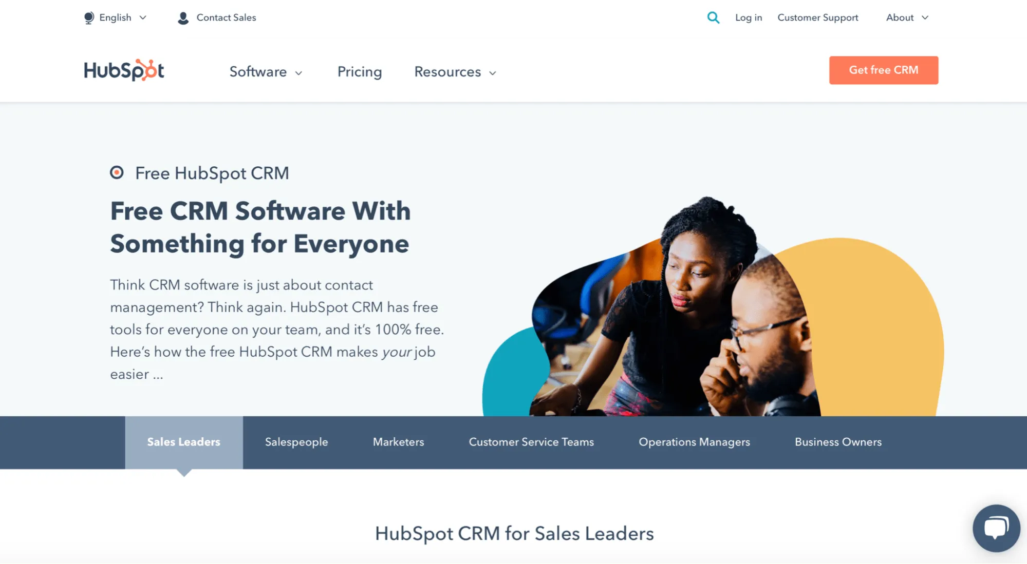 Trang chủ HubSpot CRM