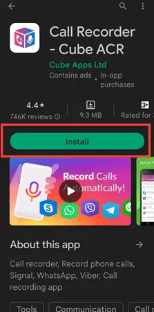 Como gravar chamadas do WhatsApp: baixe o aplicativo Cube Call