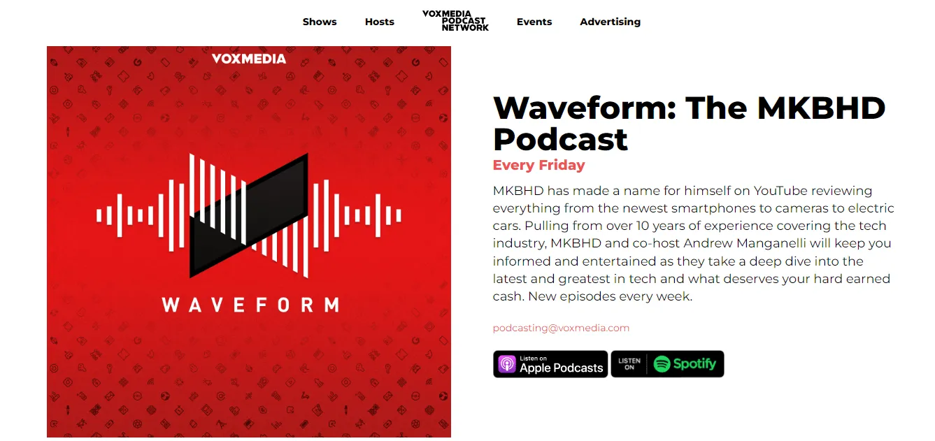 Waveform: Podcast MKBHD