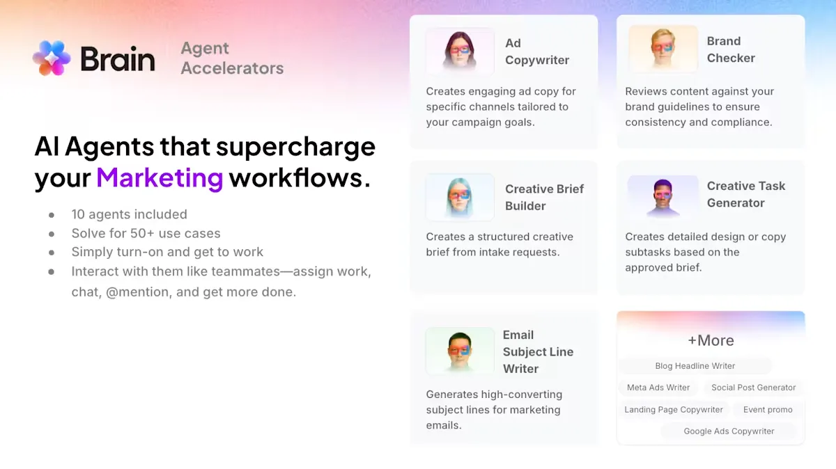 Consolideren van de marketingtechnologiestack: ClickUp Accelerator Super Agents
