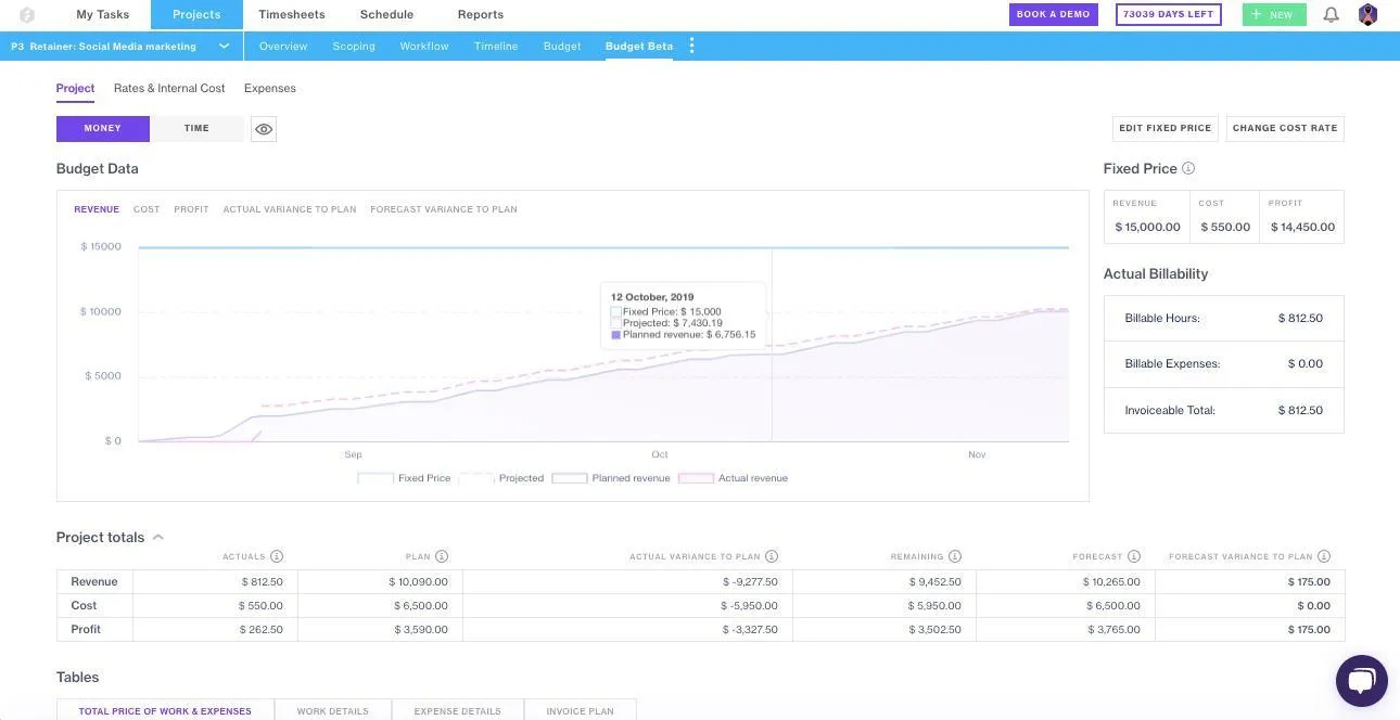 Conecta Jira y Forecast para obtener una visión transparente de las finanzas de tu proyecto.