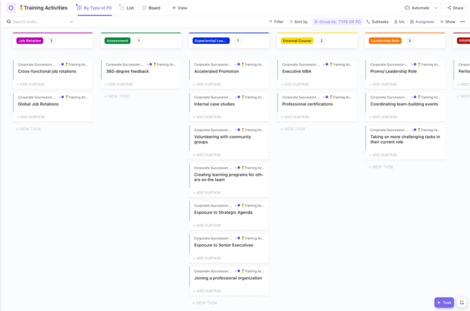 Ce modèle de planification de la relève dans l'entreprise vous aidera à identifier les personnes qui ont les capacités et le potentiel nécessaires pour assumer ces responsabilités à venir, ainsi que les besoins en personnel à l'avenir.