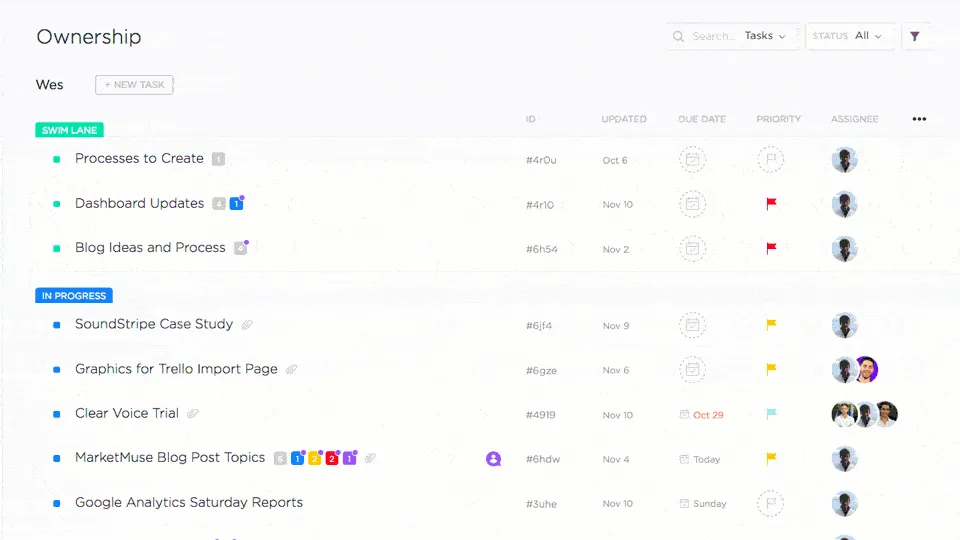 Etiquetas de ClickUp: método Zettelkasten