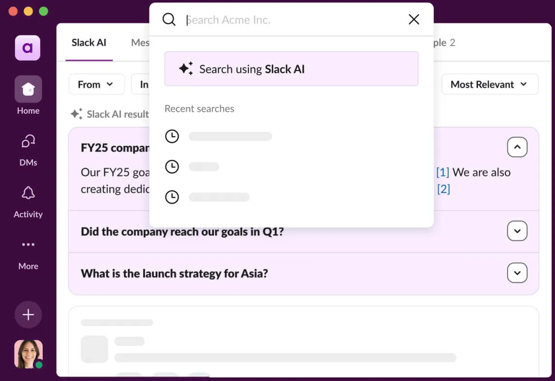 Como usar o Slack AI: respostas rápidas e precisas com pesquisa alimentada por IA