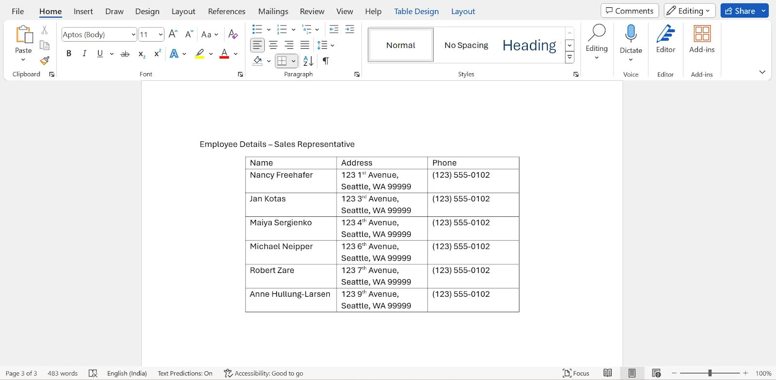 Tabellen von Word in Excel konvertieren