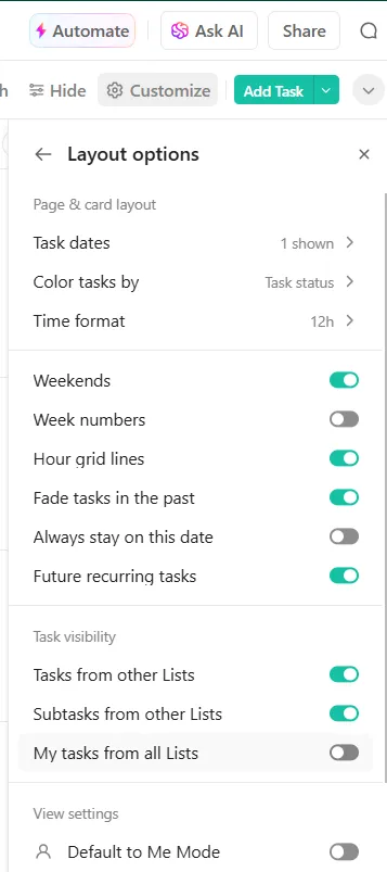 Modifica la visualizzazione del calendario: come rendere esteticamente gradevole Google Calendar