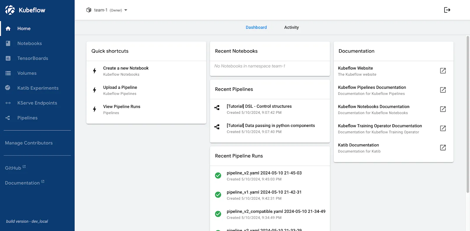 Kubeflow: kit de herramientas de aprendizaje automático para Kubernetes que ayuda a escalar los sistemas de IA con la creación, el entrenamiento y la puesta en marcha de modelos.