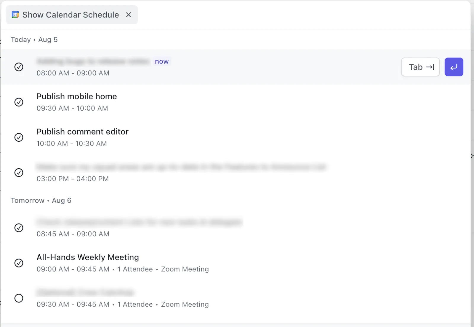 Google Kalender-Integration von ClickUp: Planen Sie das nächste Meeting