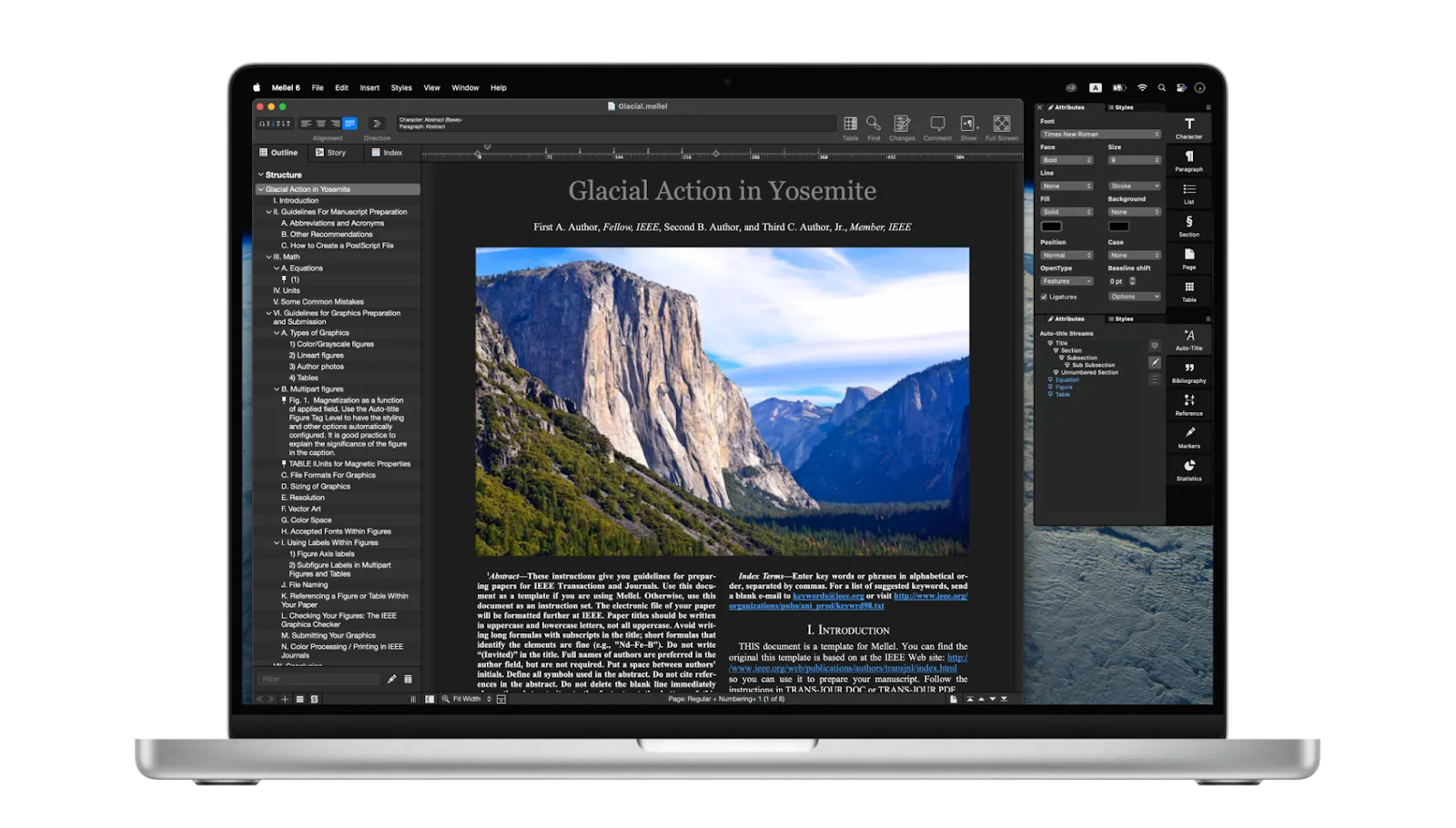 Mellel : alternative à Word pour Mac