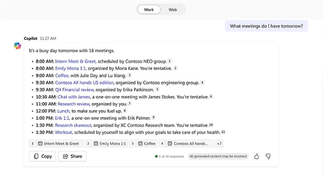 Osobní AI asistent v Microsoft Copilot: Glean vs. Microsoft Copilot