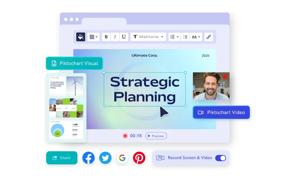 Crie gráficos para redes sociais e infográficos com o Piktochart