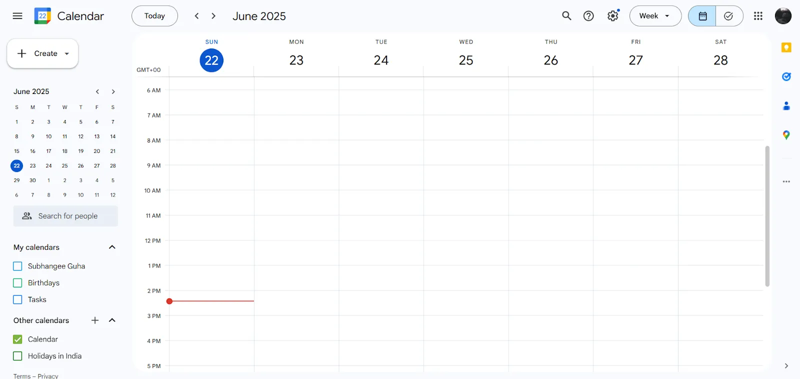 Google Agenda