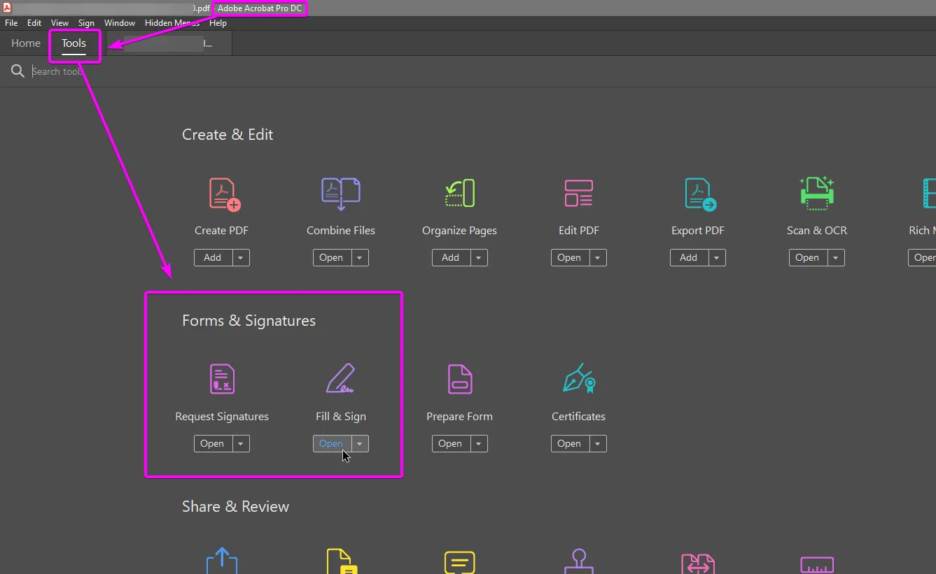 Adobe Acrobat Pro DC (เหมาะที่สุดสำหรับการจัดการไฟล์ PDF ระดับองค์กร)