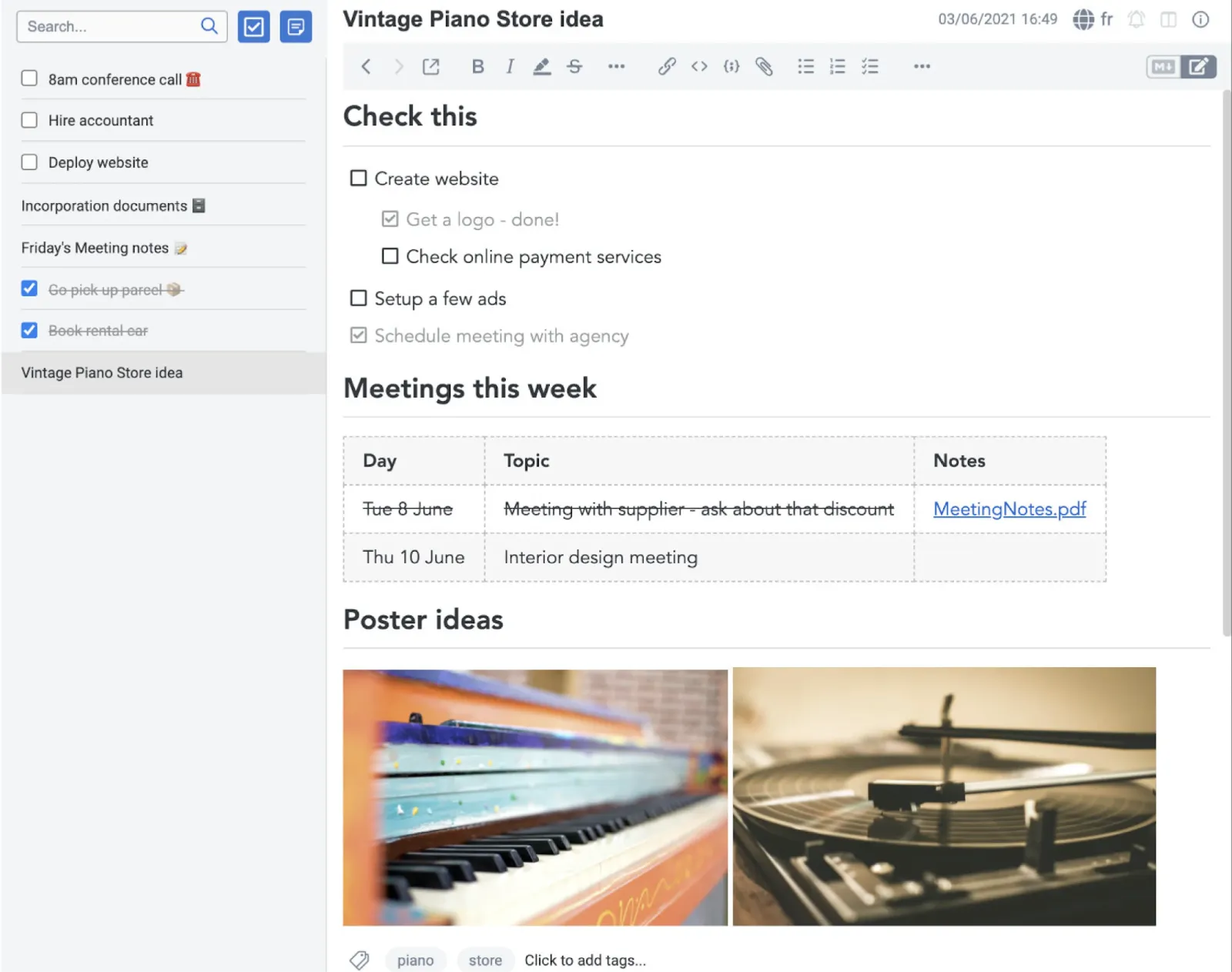 Joplin: Evernote-Alternativen
