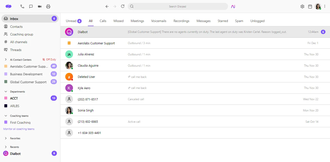 Dialpad