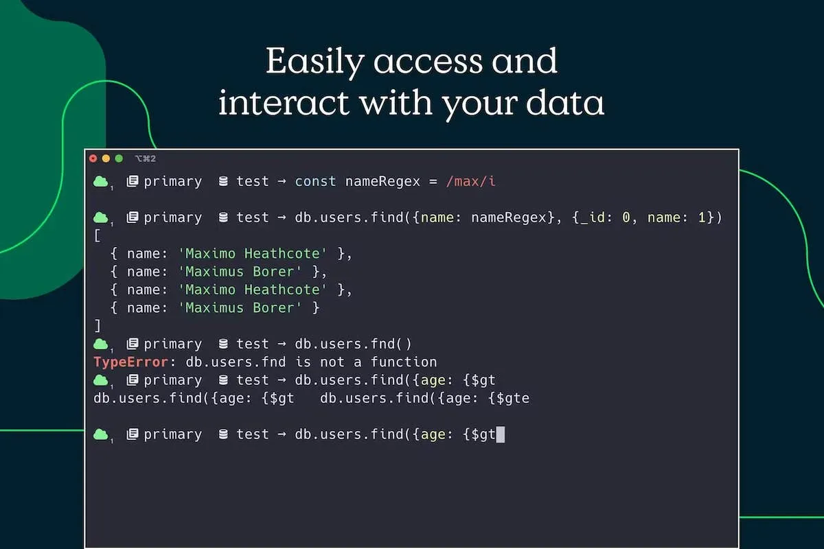 Alternative to Microsoft Access: MongoDB