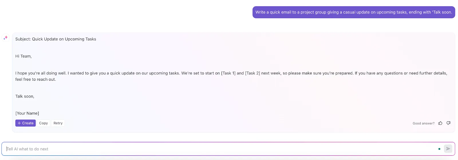 A presto  Come concludere un'email