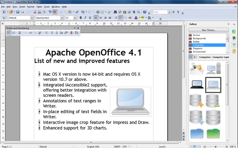 Alternativa ai Documenti Google: Apache OpenOffice