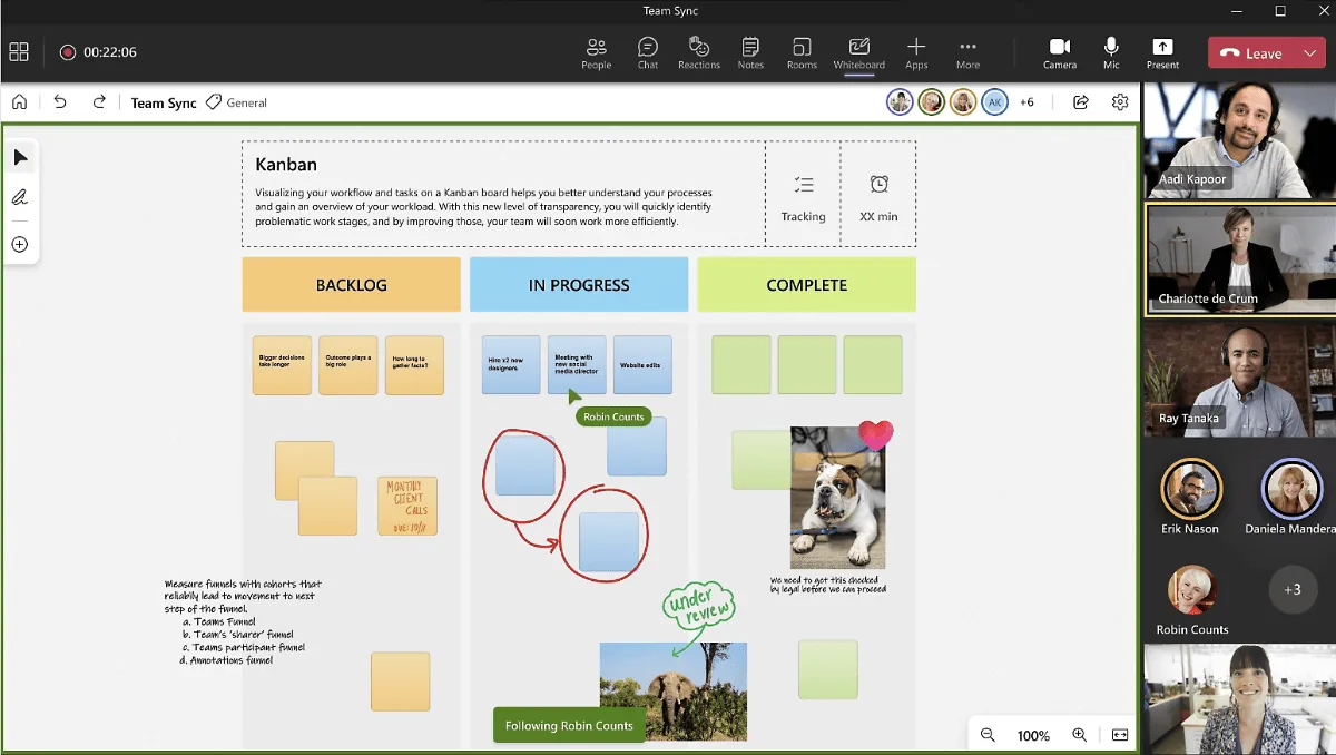 Virtuelle Meeting-Plattformen von Teams