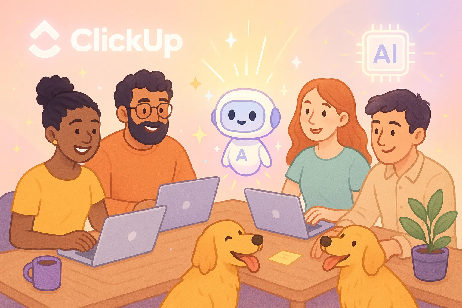 ClickUp의 AI: 맥락 전환을 최소화하고 집중력을 끊김 없이 유지하여 흐름을 지속하세요