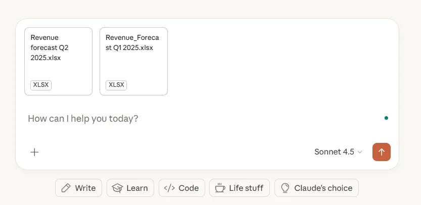 การอัปโหลดไฟล์ XLSX ไปยัง Claude เพื่อการวิเคราะห์: วิธีการใช้ Claude สำหรับการวิเคราะห์สเปรดชีต