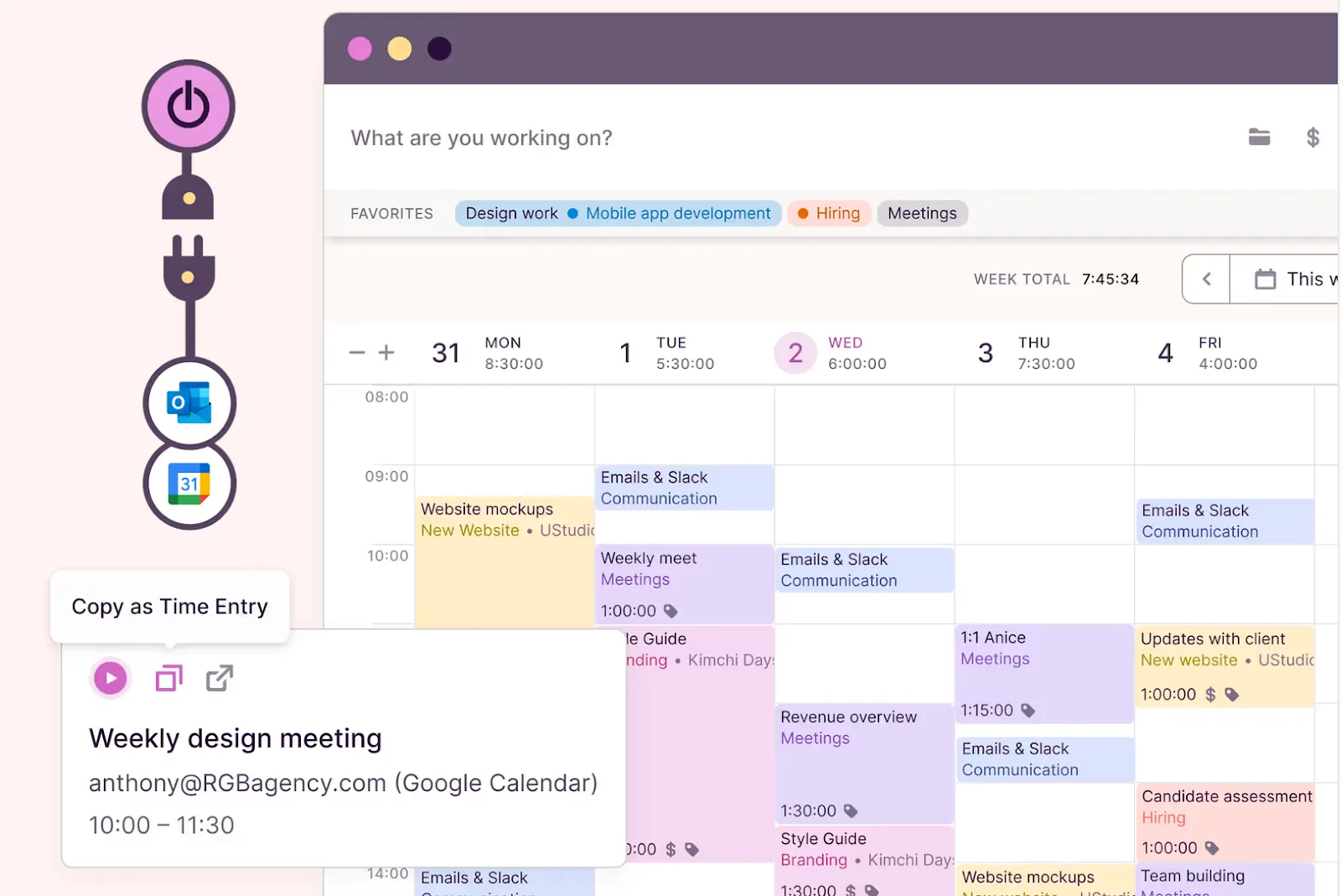 Time-Blocking-Apps: Toggl Track