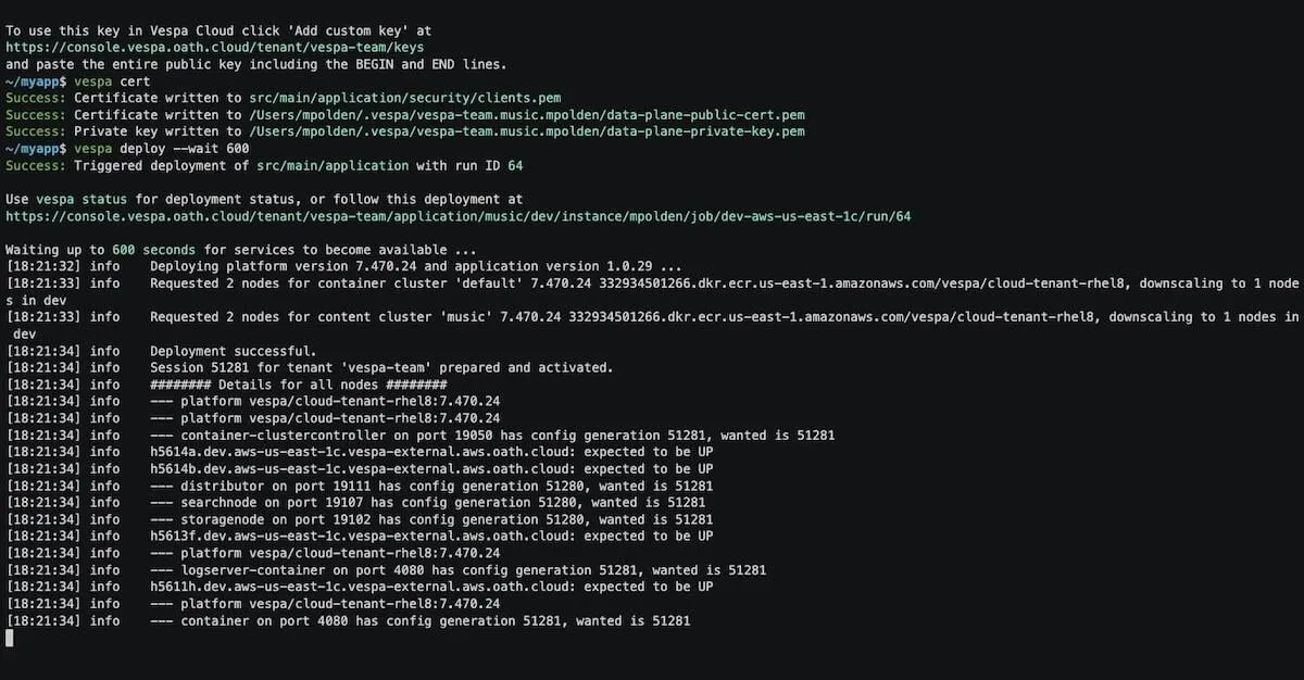 Alternative a Elasticsearch: database vettoriale in Vespa