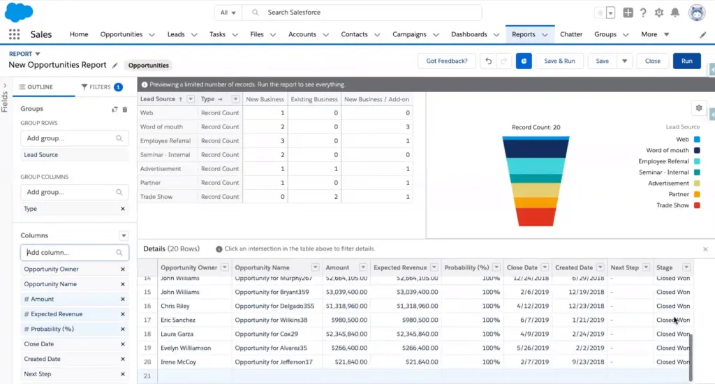 All-in-One-CRM: Salesforce