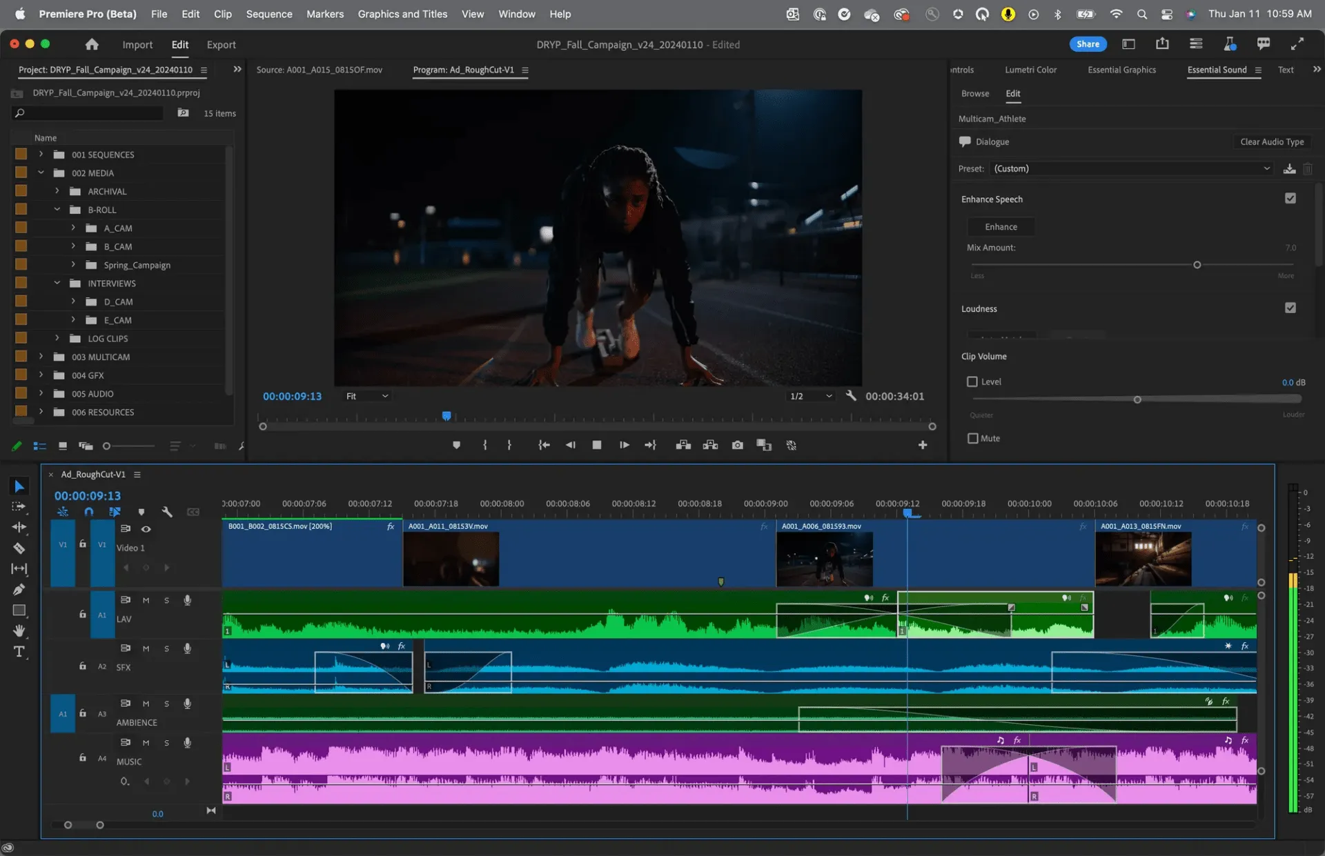 Éditeur Premiere Pro