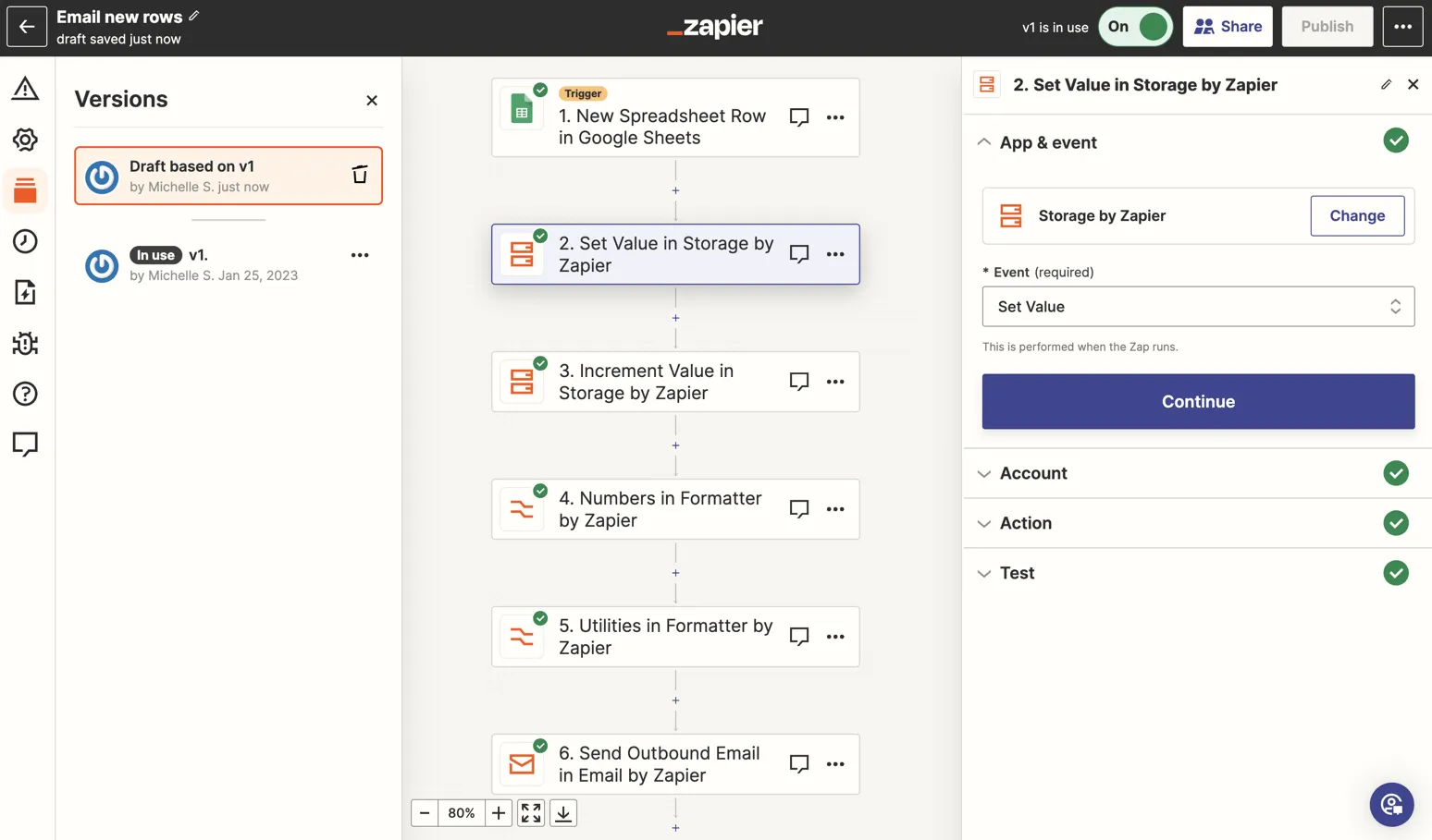Zapier의 자동화 기능은 여러분의 앱과 서비스를 한곳에 통합하여 원활한 워크플로우를 손쉽게 생성할 수 있도록 지원합니다.