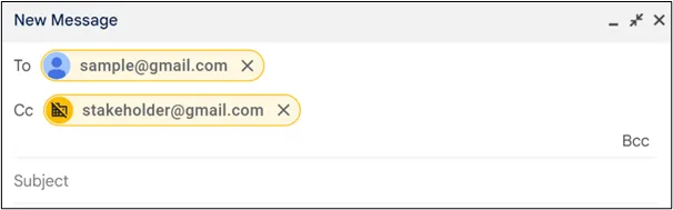 CC en un correo electrónico