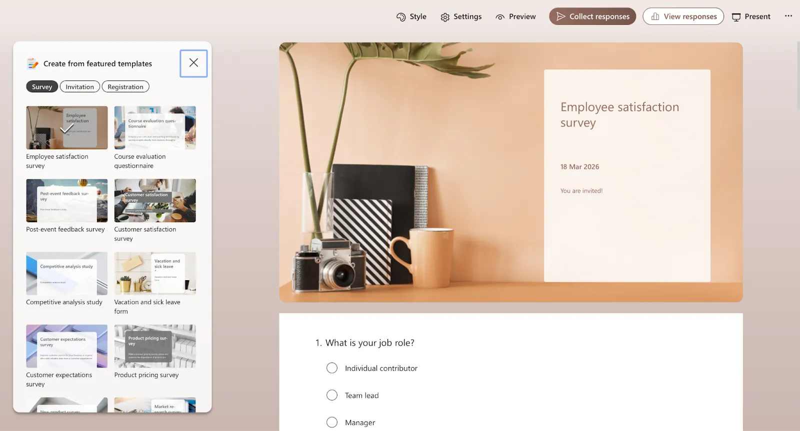 Google Forms so với Microsoft Forms