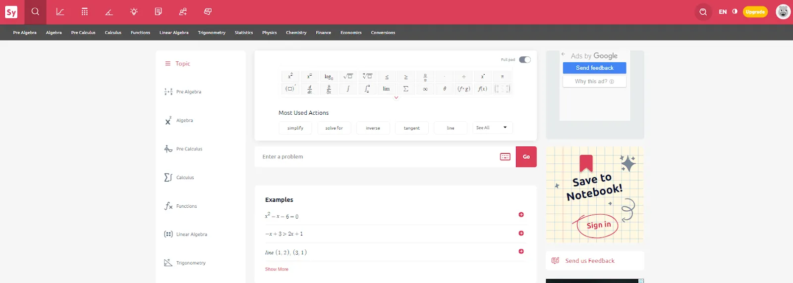 Symbolab