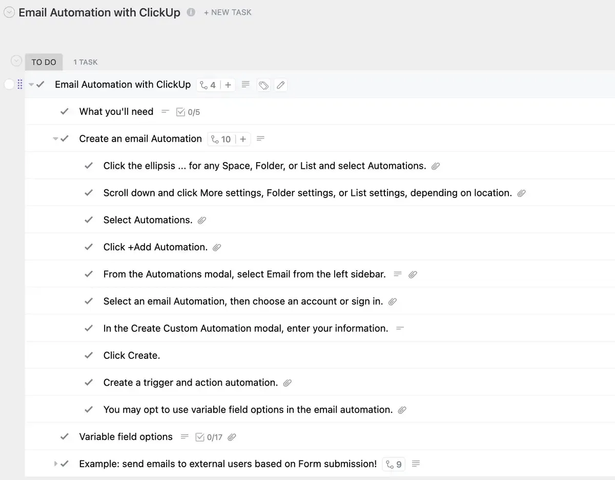 Automazione delle email