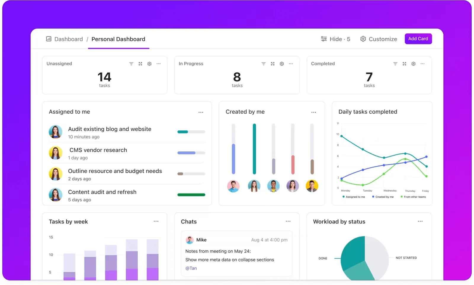 ClickUp-Dashboards