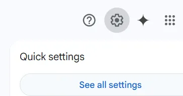 الوصول إلى الإعدادات - أتمتة Gmail