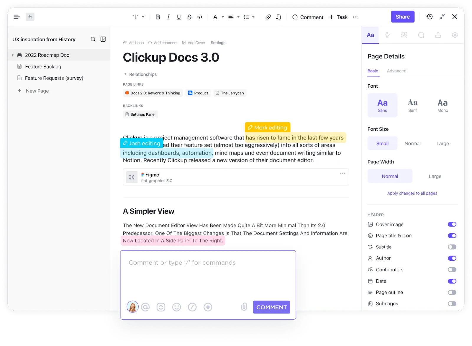 ClickUp Docs